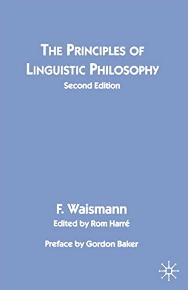 The Principles of Linguistic Philosophy