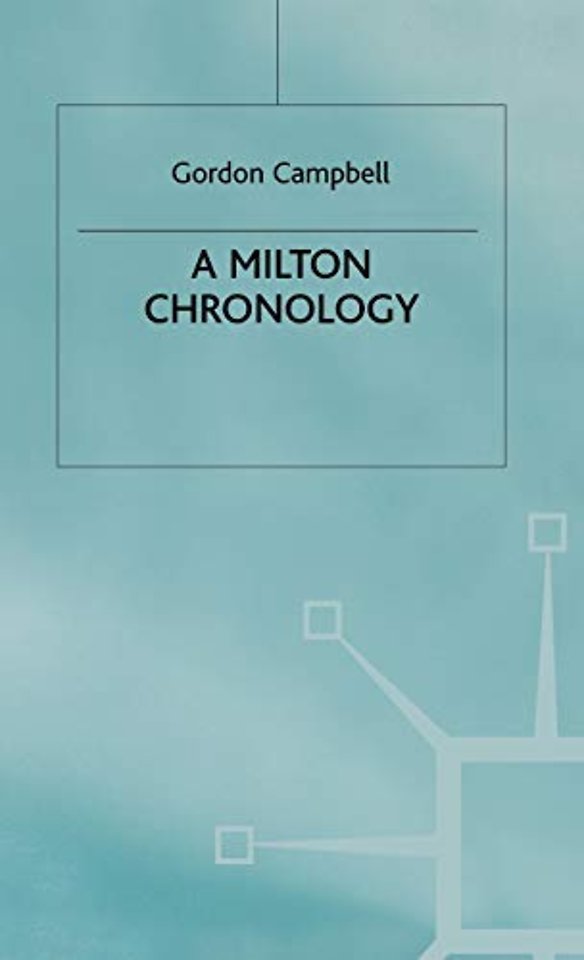 A Milton Chronology