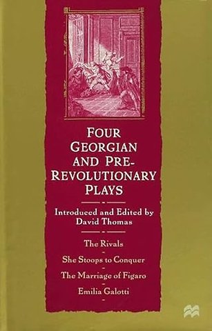 Four Georgian and Pre-Revolutionary Plays