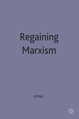 Regaining Marxism