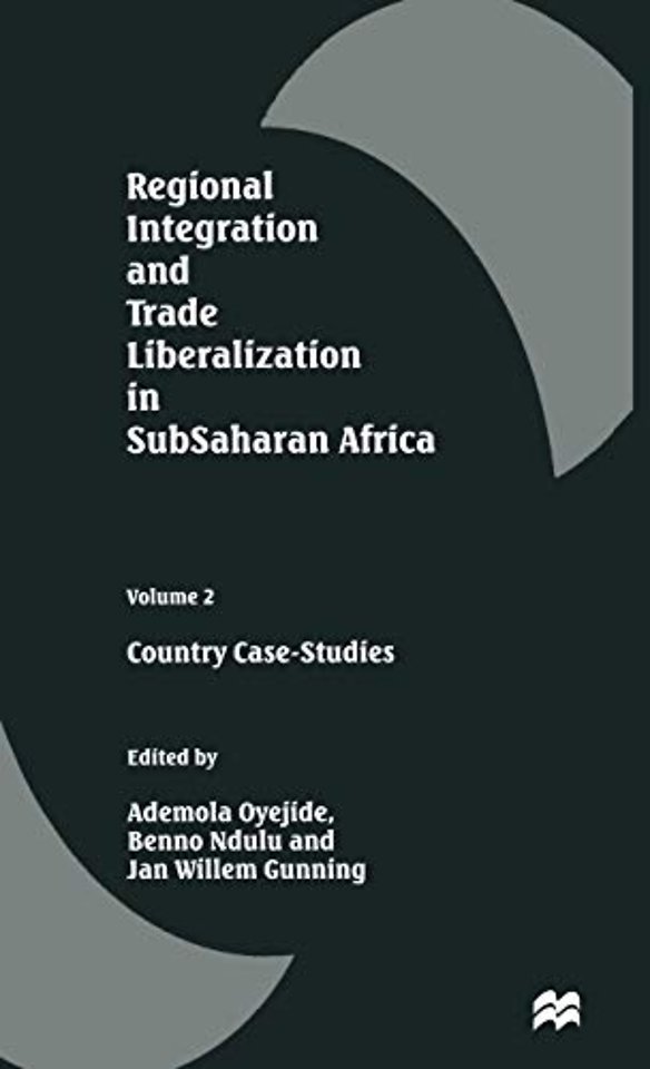 Regional Integration and Trade Liberalization in SubSaharan Africa