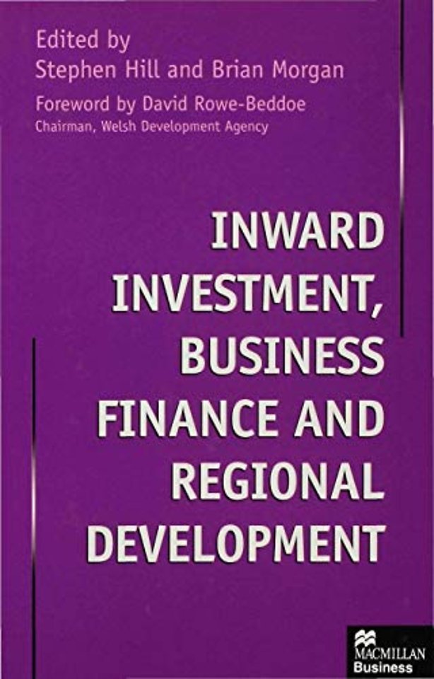 Inward Investment, Business Finance and Regional Development