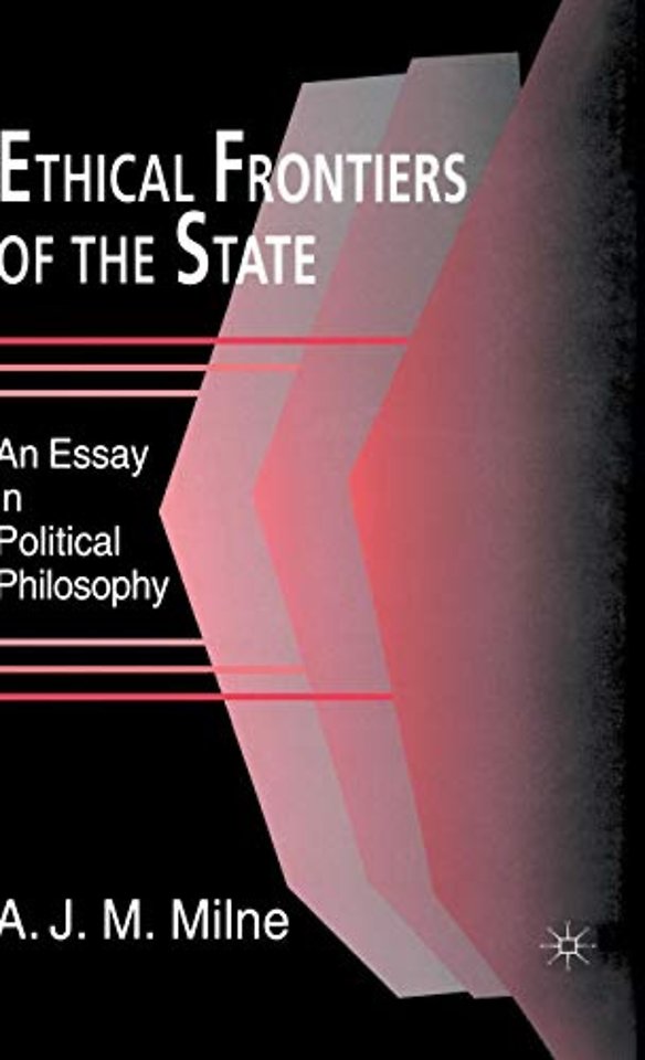 Ethical Frontiers of the State