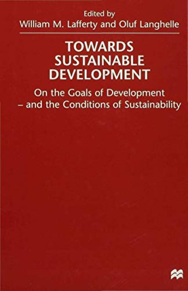 Towards Sustainable Development