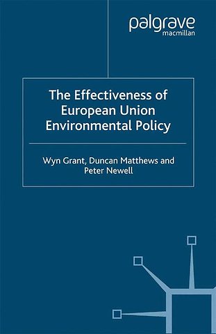 The Effectiveness of European Union Environmental Policy