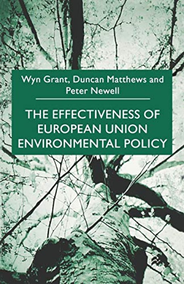 The Effectiveness of European Union Environmental Policy