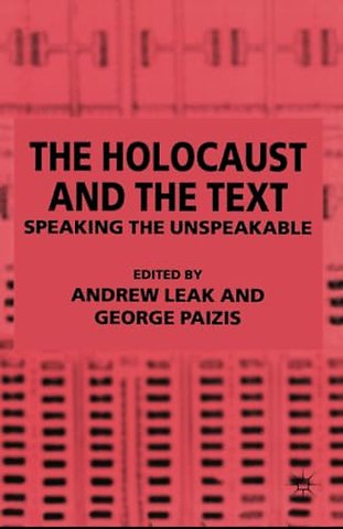 The Holocaust and the Text