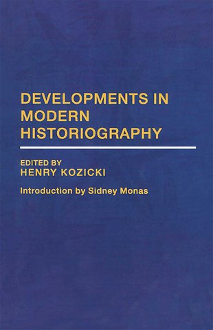 Developments in Modern Historiography