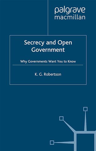 Secrecy and Open Government
