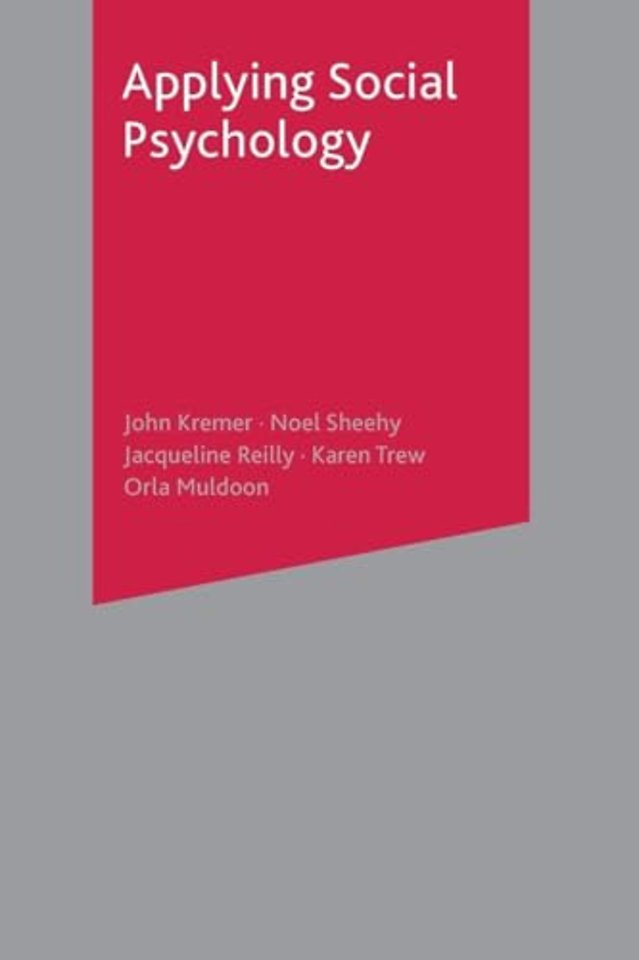 Applying Social Psychology