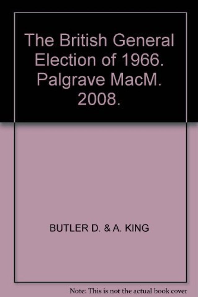 The British General Election of 1966