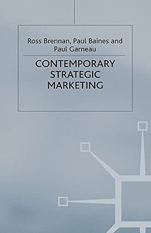 Contemporary Strategic Marketing