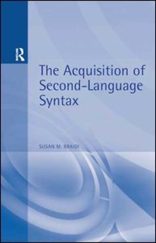 Acquisition of Second Language Syntax