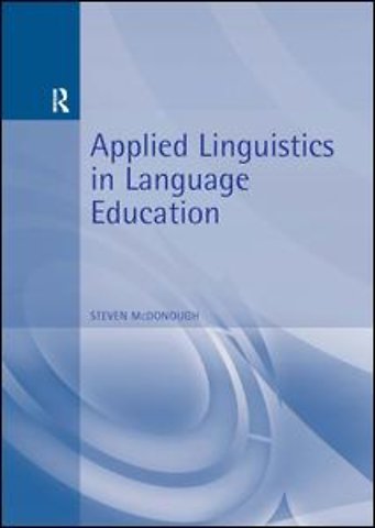 Applied Linguistics in Language Education