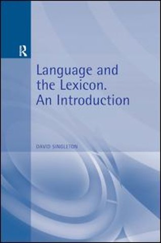 Language and the Lexicon