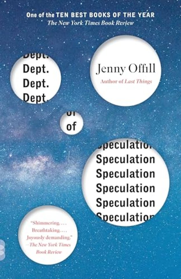 DEPT OF SPECULATION