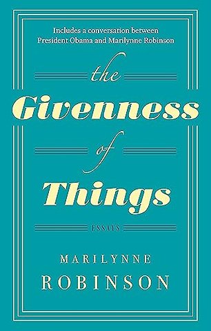 The Givenness Of Things