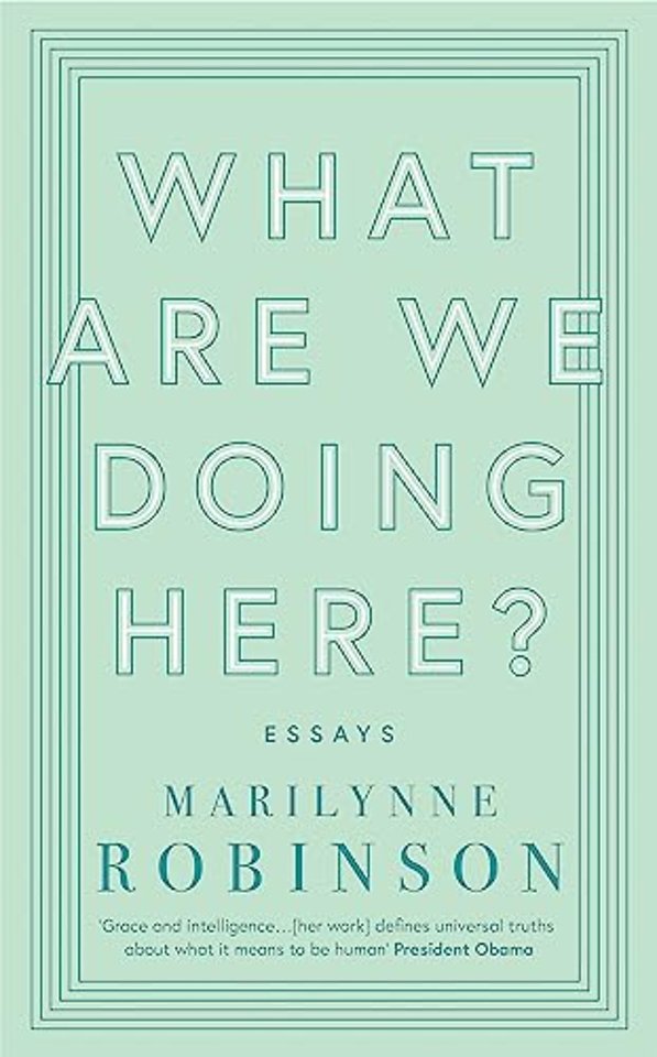 What are We Doing Here?