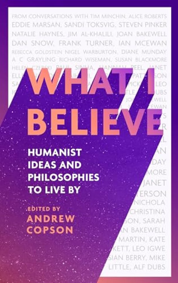 What I Believe