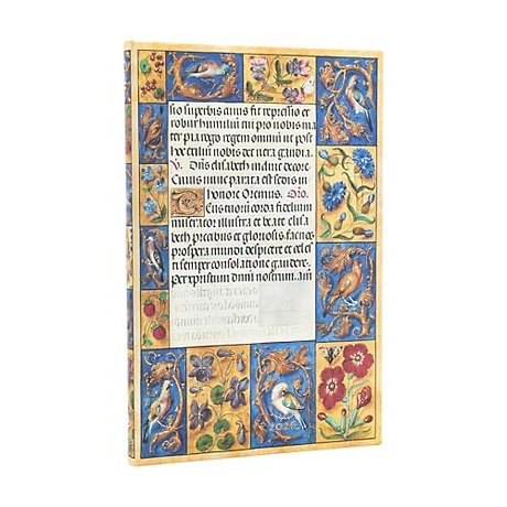 2026 Spinola Hours (Ancient Illumination) Maxi 12-month Horizontal Hardcover Flexi Dayplanner 2026 (Elastic Band Closure)