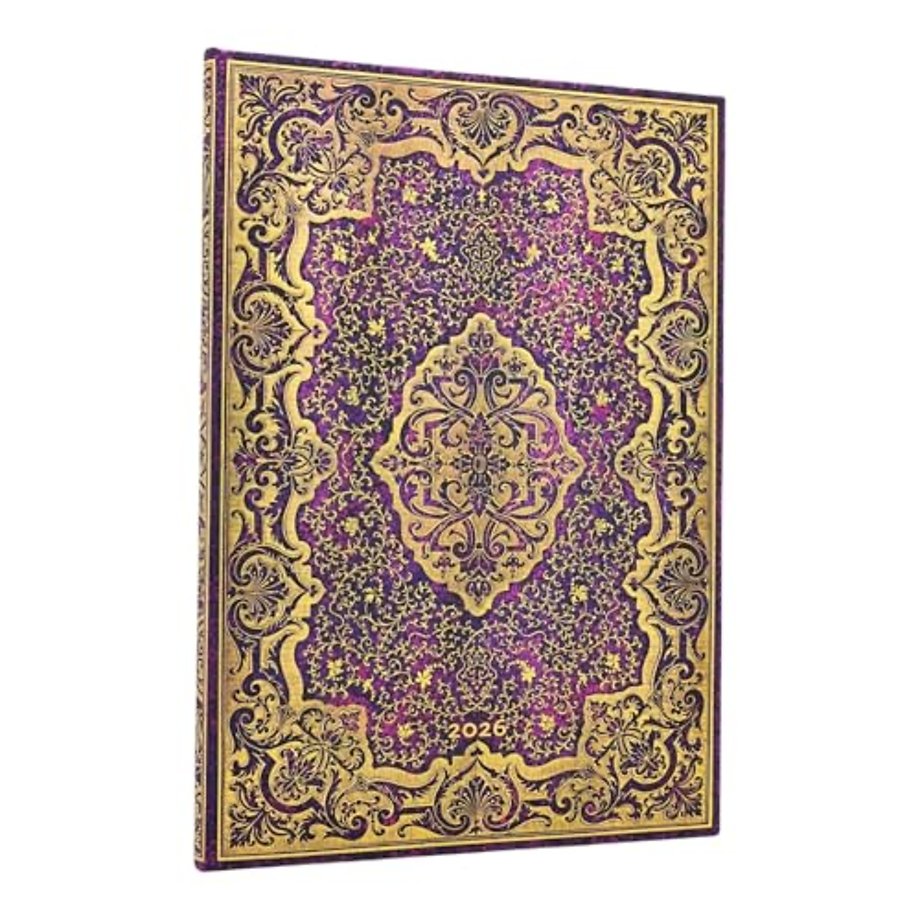 2026 Picaresque Grande 12-month Vertical Hardcover Flexi Dayplanner 2026 (Elastic Band Closure)