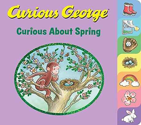 Curious George Curious About Spring (Tabbed Board Book)