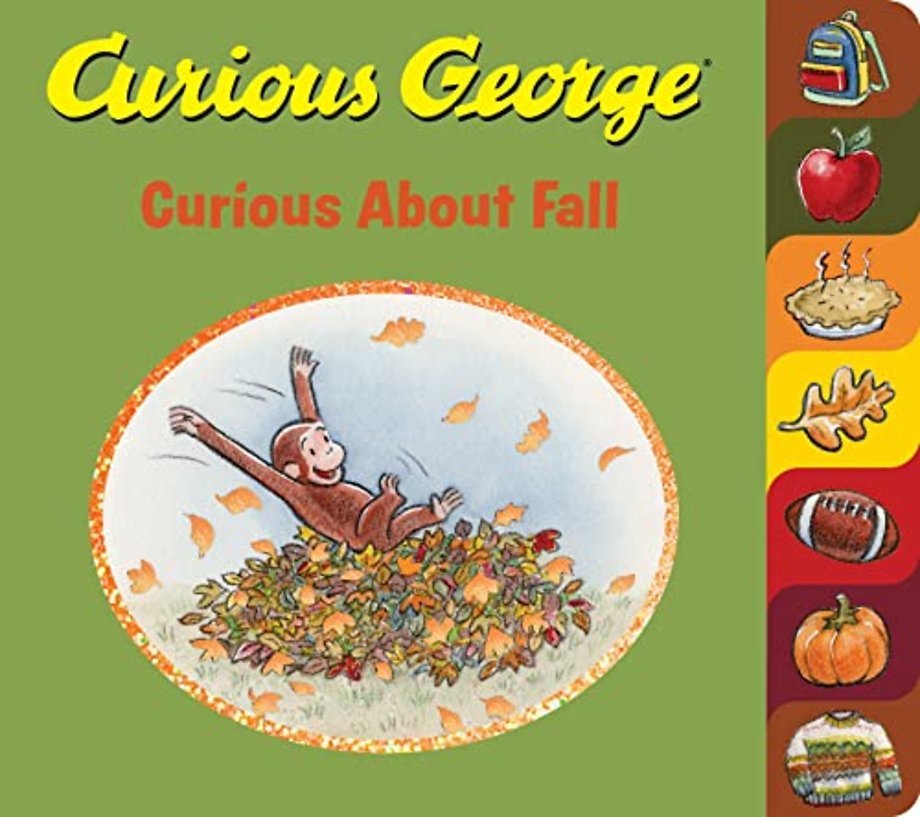 Curious George Curious About Fall Tabbed