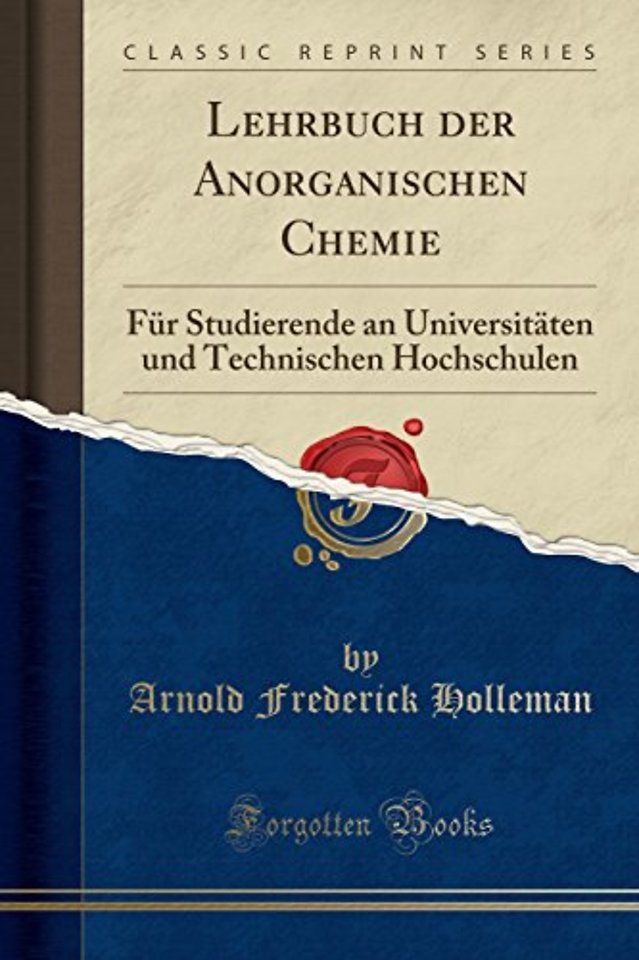 Lehrbuch Der Anorganischen Chemie