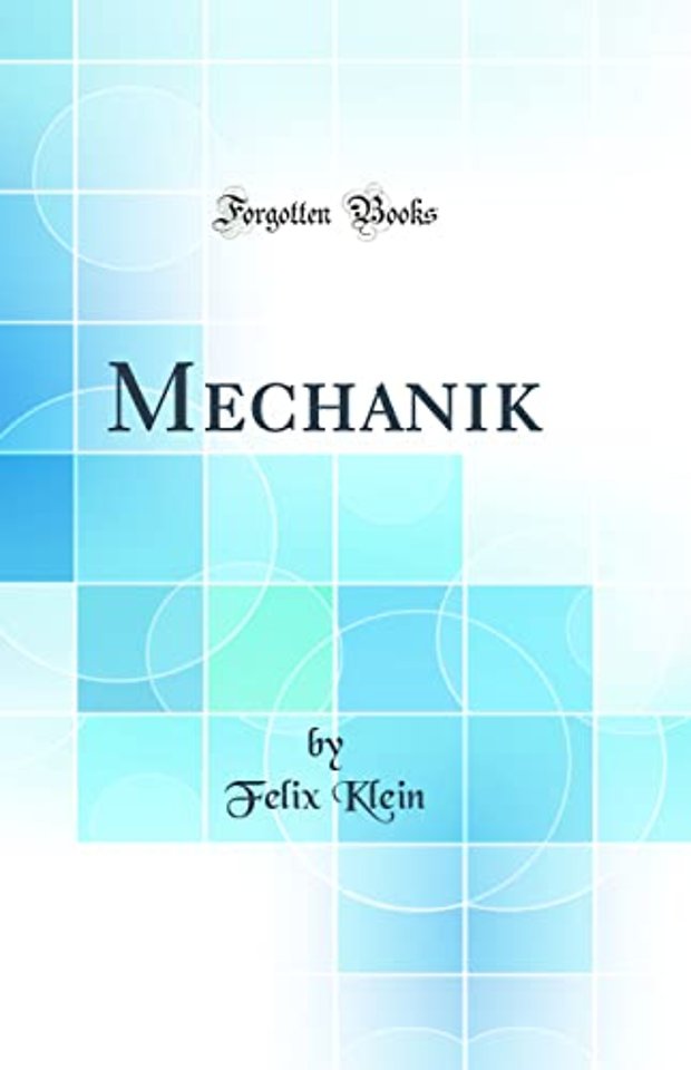 Mechanik (Classic Reprint)