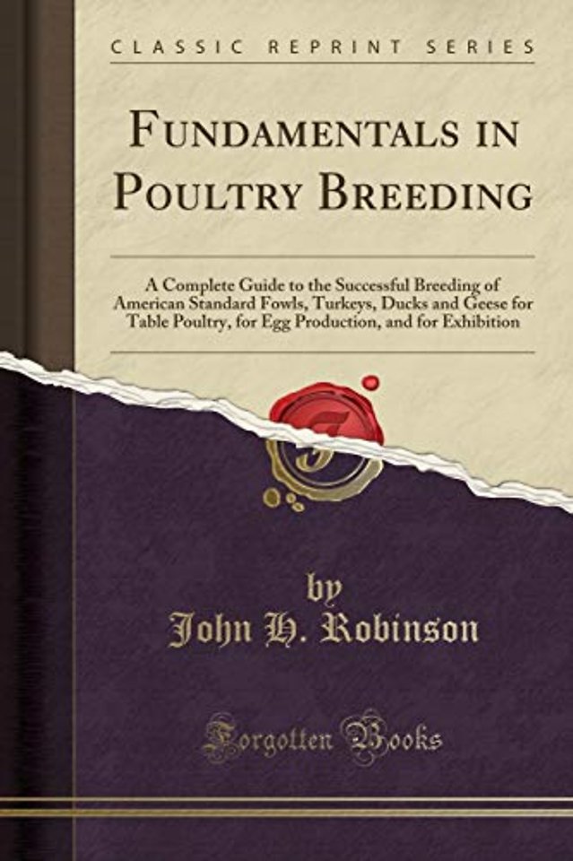 Fundamentals in Poultry Breeding