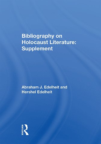 Bibliography On Holocaust Literature