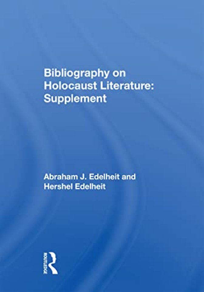 Bibliography On Holocaust Literature