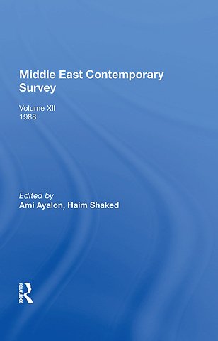 Middle East Contemporary Survey