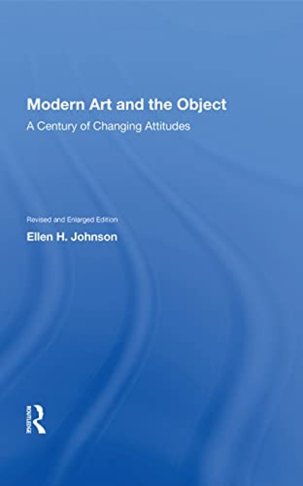Modern Art And The Object