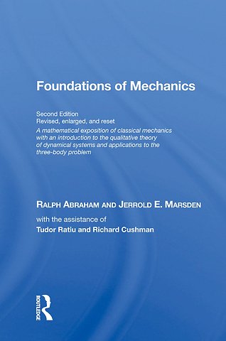 Foundations Of Mechanics (on Demand Printing Of 30102)