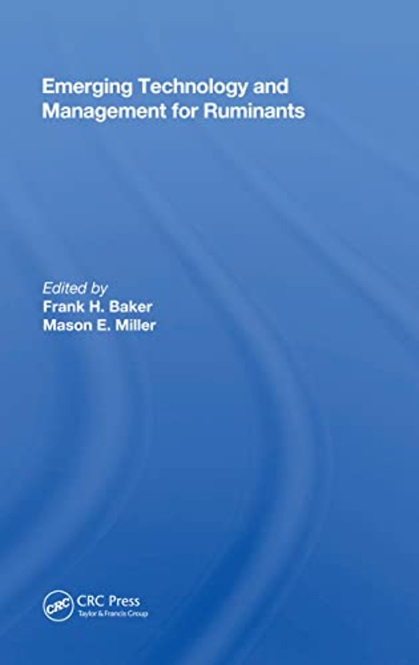 Emerging Technology And Management For Ruminants