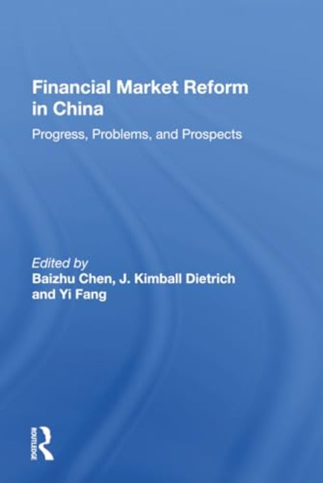 Financial Market Reform In China