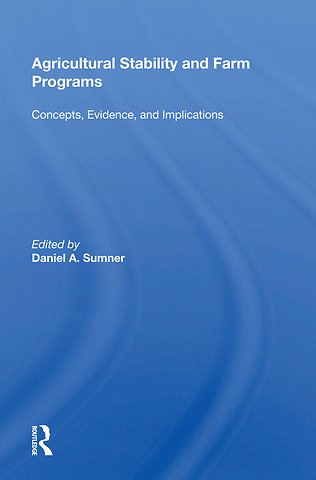 Agricultural Stability And Farm Programs