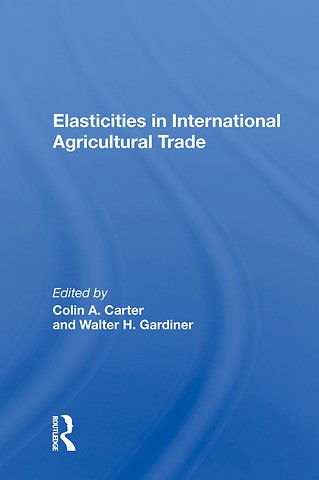 Elasticities In International Agricultural Trade