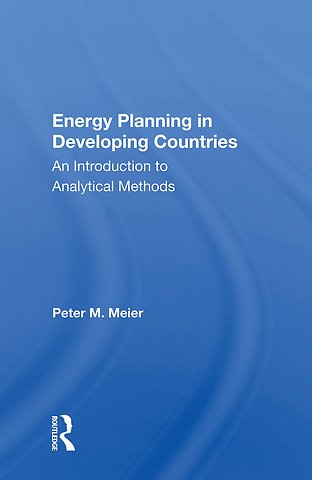 Energy Planning In Developing Countries