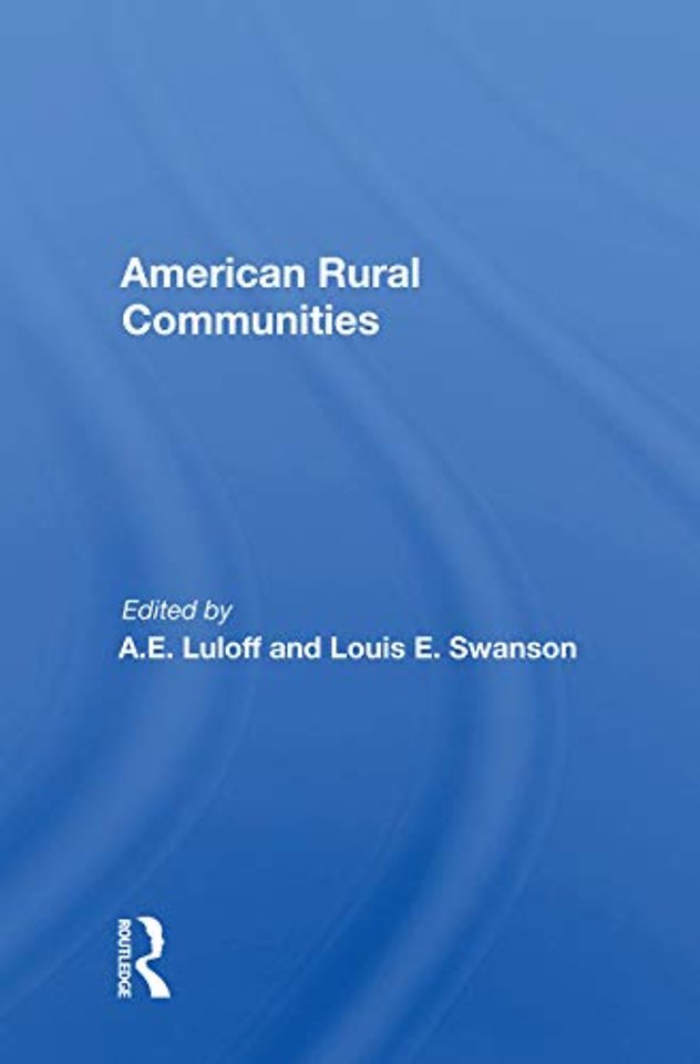 American Rural Communities