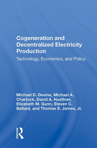 Cogeneration And Decentralized Electricity Production