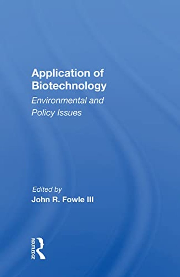 Application Of Biotechnology