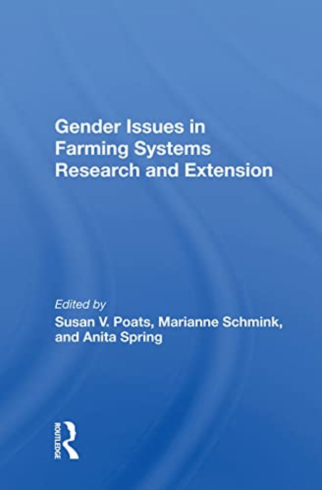 Gender Issues In Farming Systems Research And Extension