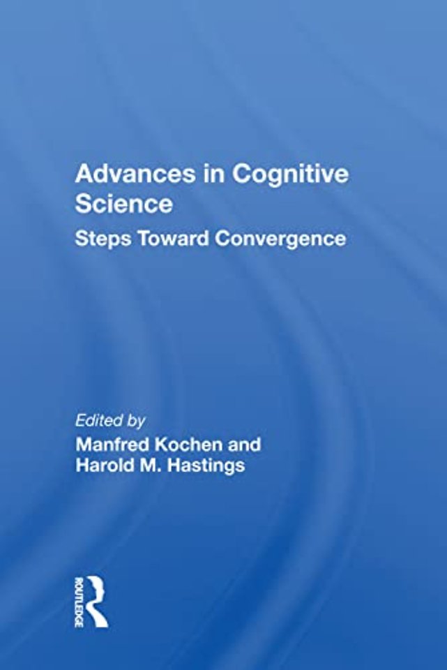 Advances in Cognitive Science