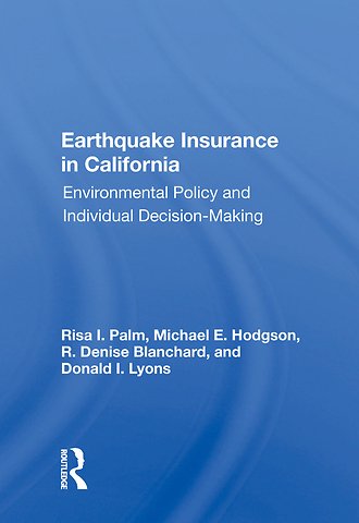 Earthquake Insurance In California