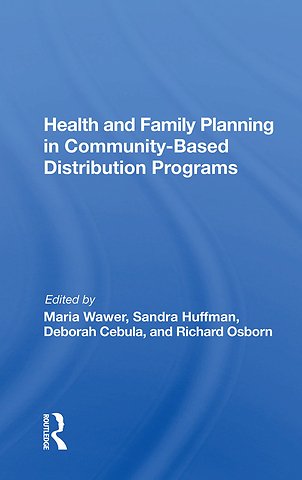 Health And Family Planning In Community-based Distribution Projects