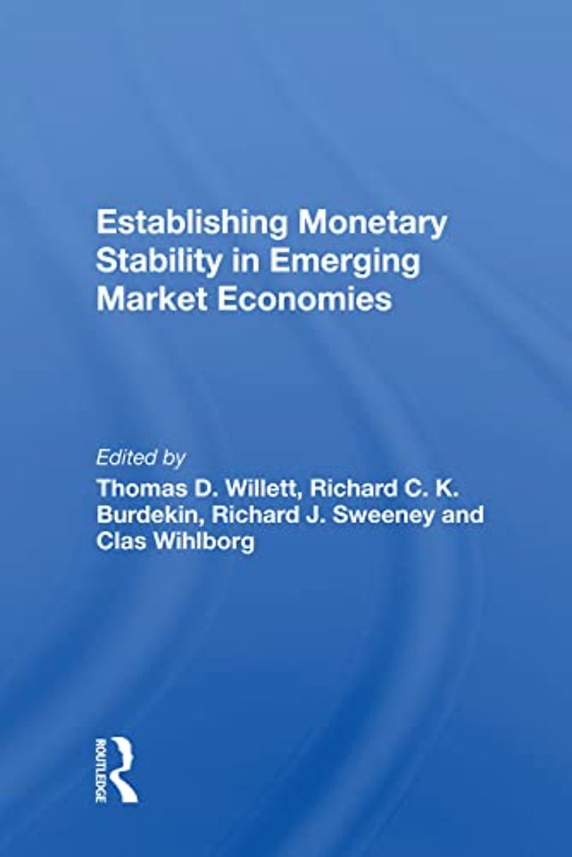 Establishing Monetary Stability In Emerging Market Economies