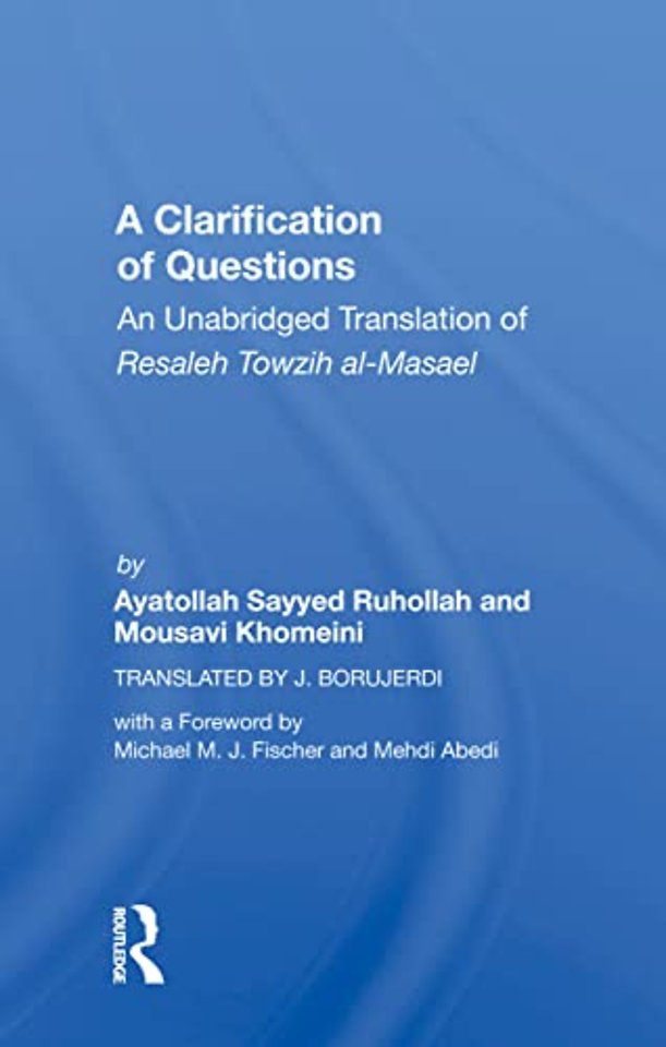 Clarification Of Questions