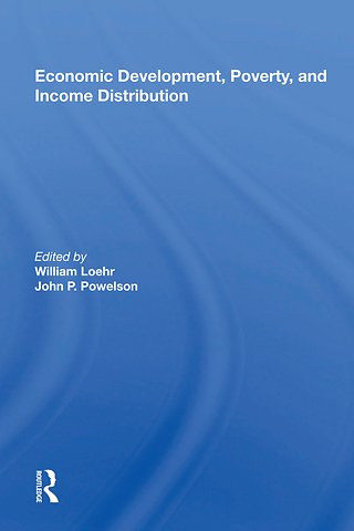 Economic Development, Poverty, And Income Distribution